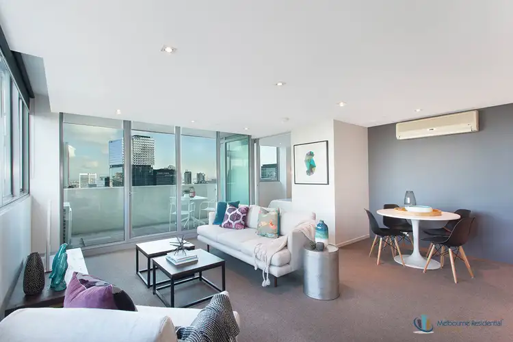 Third view of Homely apartment listing, 2607/8 Downie Street, Melbourne VIC 3000