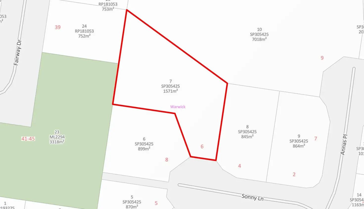 Main view of Homely land listing, 6 Sonny Lane, Warwick QLD 4370
