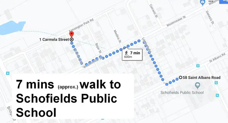 Third view of Homely land listing, 1 Carmela St, Schofields NSW 2762