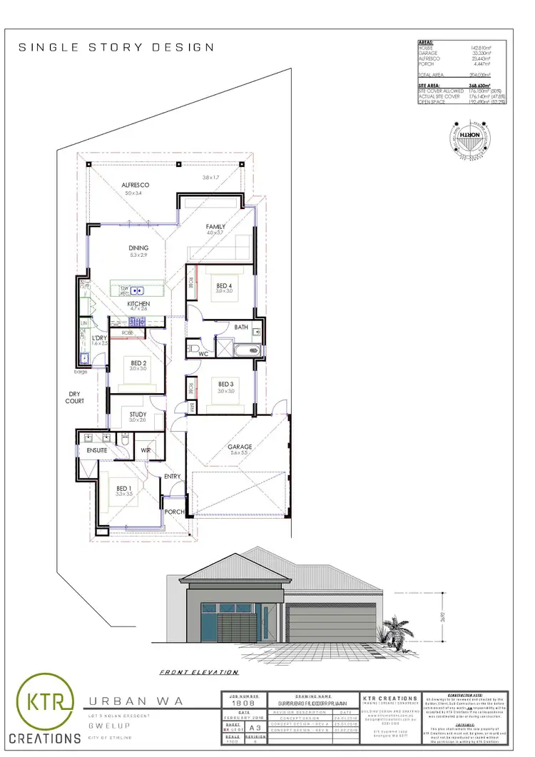 Second view of Homely house listing, 36 (Lot 9) Grimwood Ave, Gwelup WA 6018