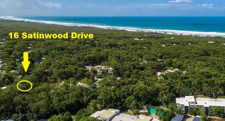 Main view of Homely land listing, 16 Satinwood Rd, Rainbow Beach QLD 4581
