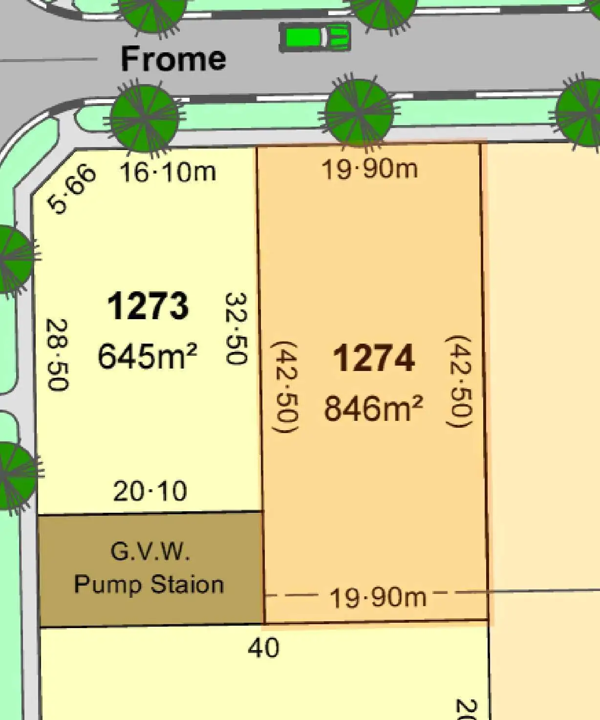 Main view of Homely land listing, 5 Frome Ave, Kialla VIC 3631