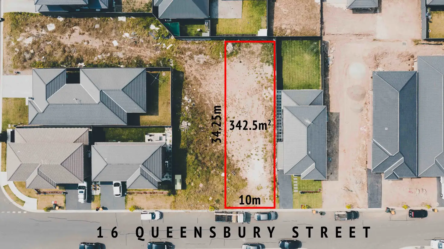 Main view of Homely land listing, 16 Queensbury St, Schofields NSW 2762