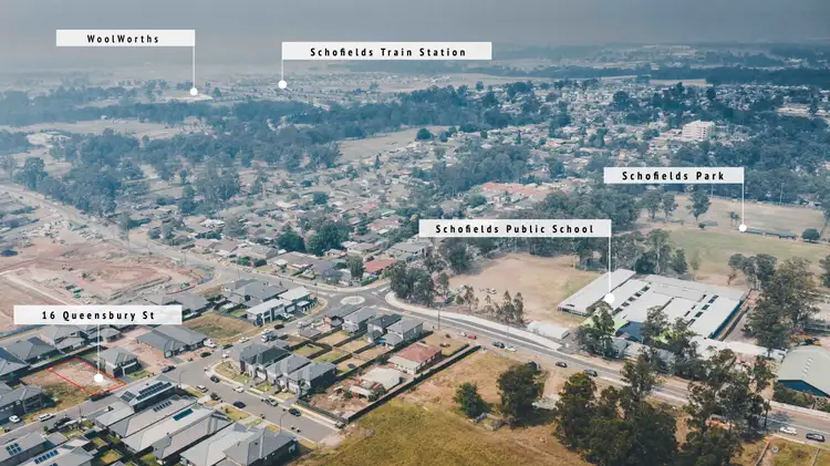 Third view of Homely land listing, 16 Queensbury St, Schofields NSW 2762