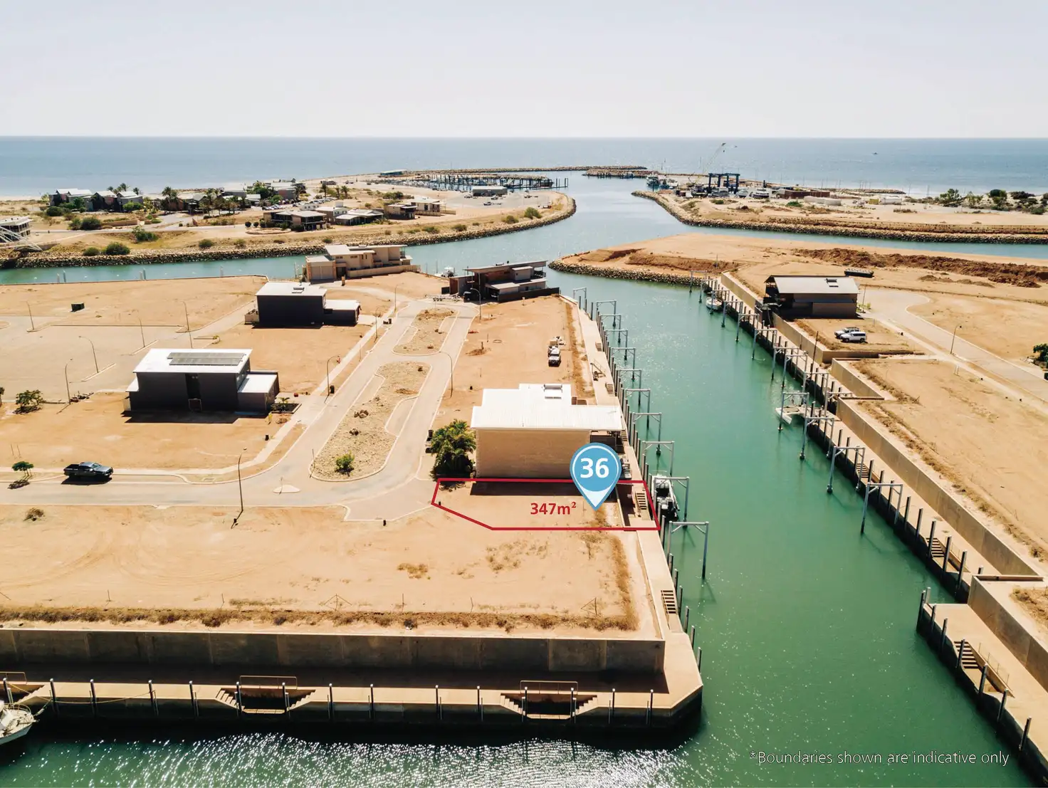 Main view of Homely land listing, 36 Bluefin Cove, Exmouth WA 6707