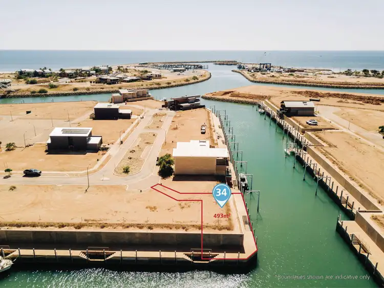 Second view of Homely land listing, 34 Bluefin Cove, Exmouth WA 6707