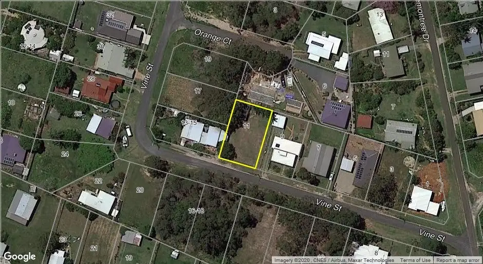 Main view of Homely land listing, 11 Vine St, Macleay Island QLD 4184