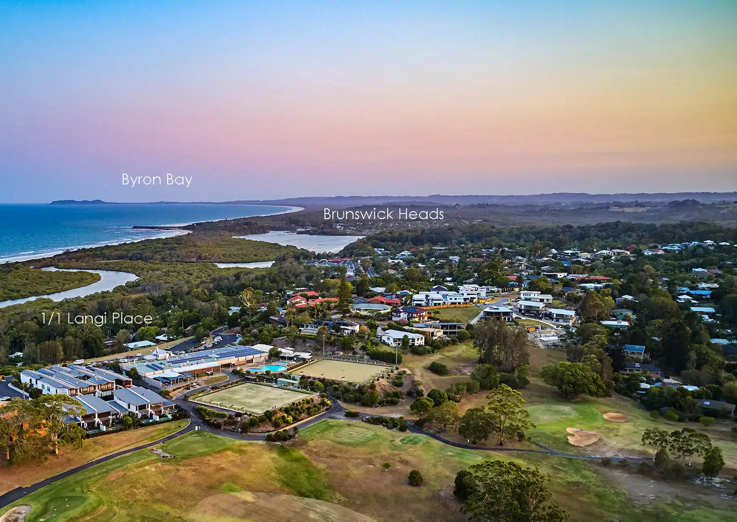 Main view of Homely villa listing, Unit 1/1 Langi Pl, Ocean Shores NSW 2483