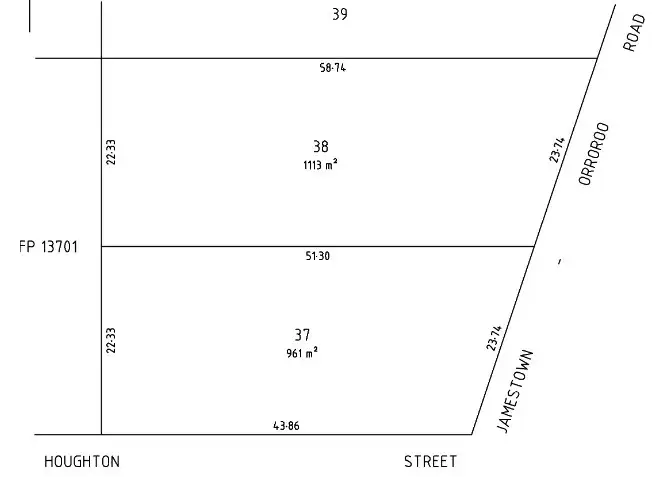 Second view of Homely land listing, Allotments 37 & 38 Houghton St, Jamestown SA 5491