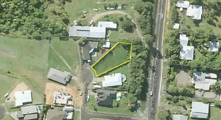 Second view of Homely land listing, 1 Oceanview Dr, Wongaling Beach QLD 4852