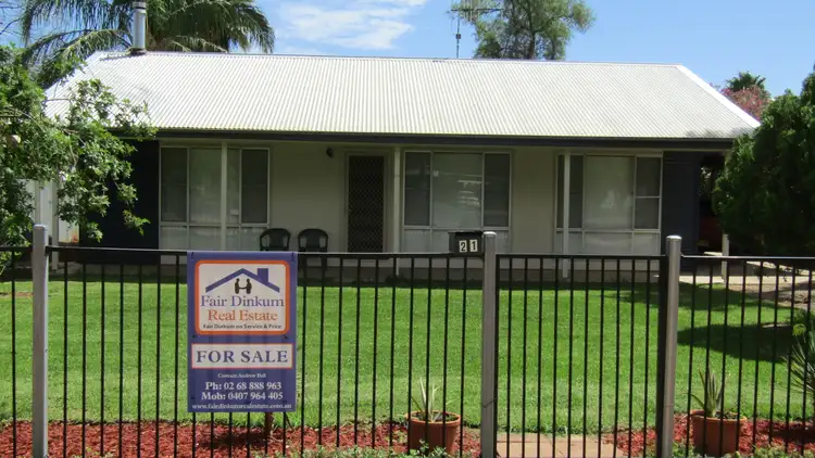 Main view of Homely house listing, 21 Mullah St, Trangie NSW 2823