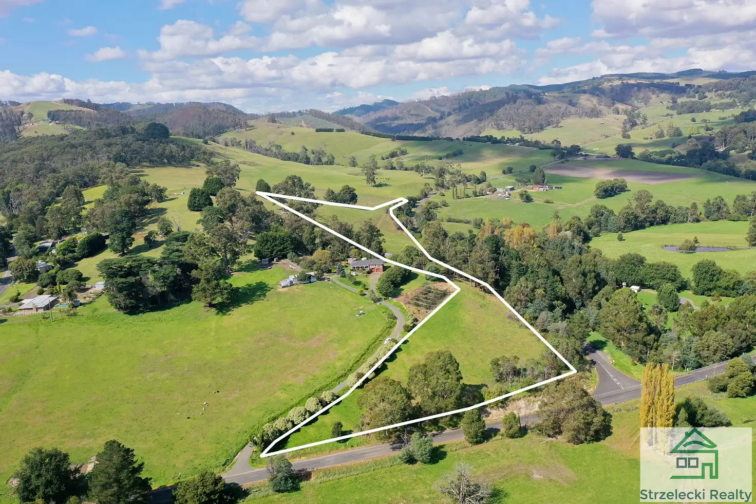 Main view of Homely land listing, Corner Of Upper Middle Creek Road And Middle Creek Road, Yinnar South VIC 3869