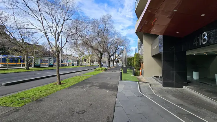 Main view of Homely apartment listing, Unit 95/418 St Kilda Rd, Melbourne VIC 3004