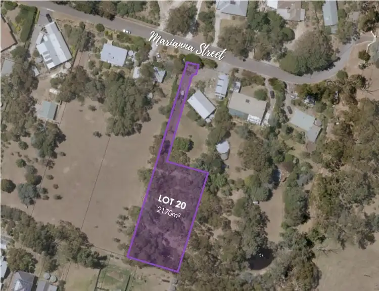 Main view of Homely land listing, 28 (Lot 20) Marianna St, Echunga SA 5153