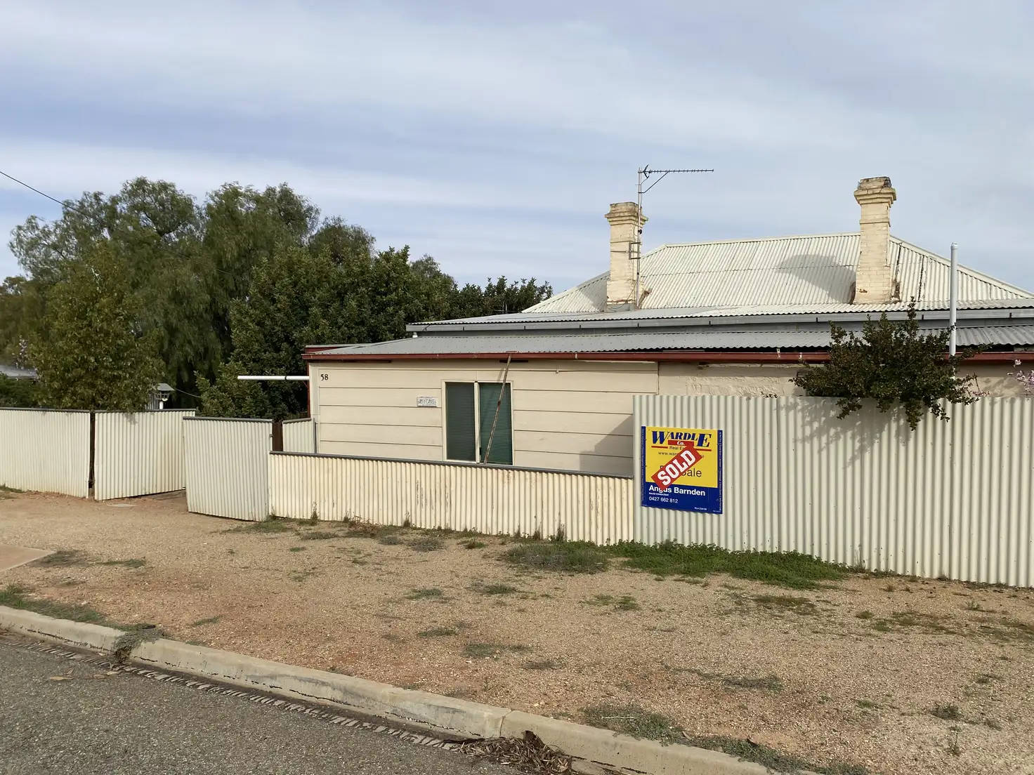 Main view of Homely house listing, 58 Victoria St, Peterborough SA 5422