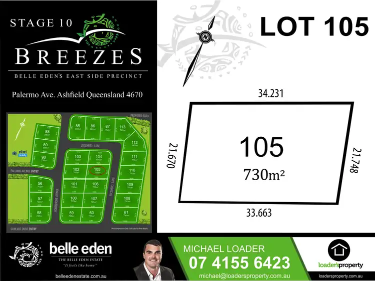 Second view of Homely land listing, LOT 105 Zucchero Lane, Ashfield QLD 4670