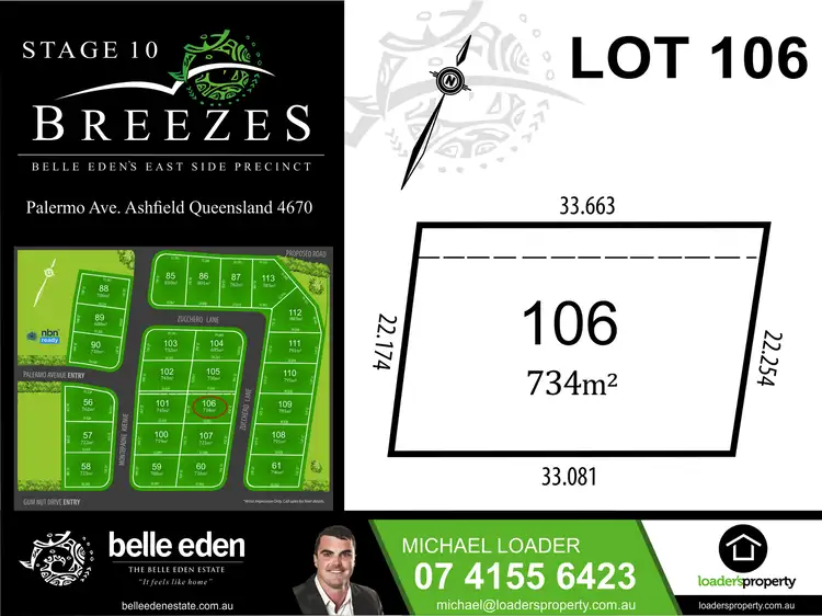 Second view of Homely land listing, LOT 106 Zucchero  Lane, Ashfield QLD 4670