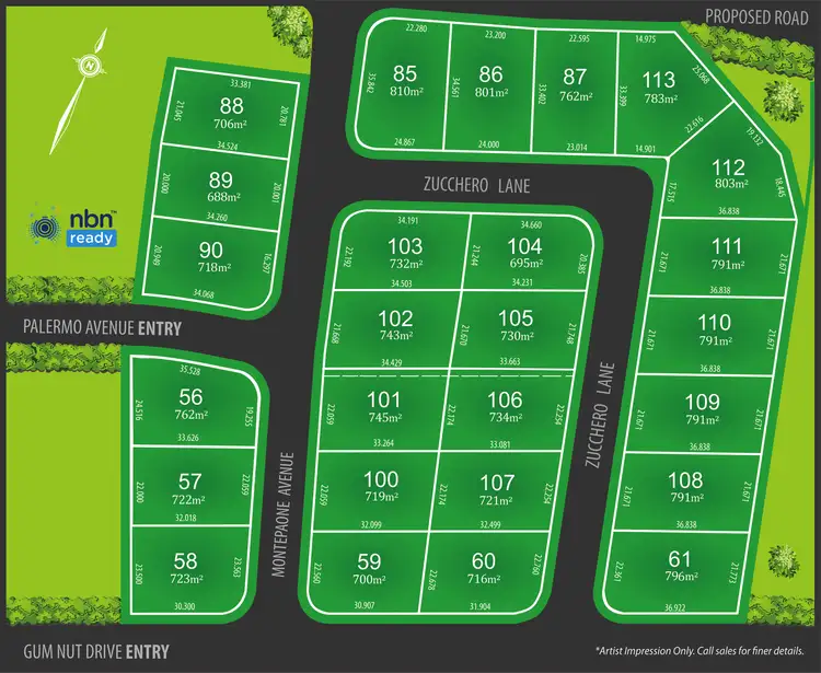Third view of Homely land listing, LOT 106 Zucchero  Lane, Ashfield QLD 4670