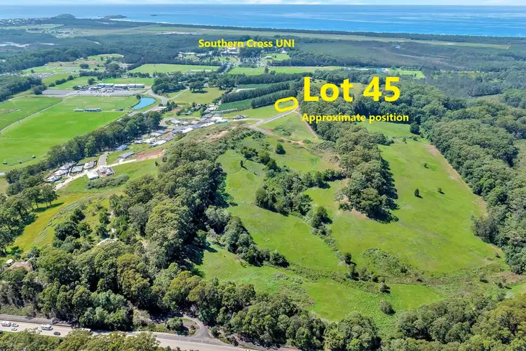 Main view of Homely land listing, 49 Song Trail, Coffs Harbour NSW 2450