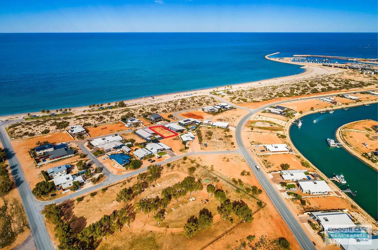 Main view of Homely land listing, 12 Osprey Way, Exmouth WA 6707