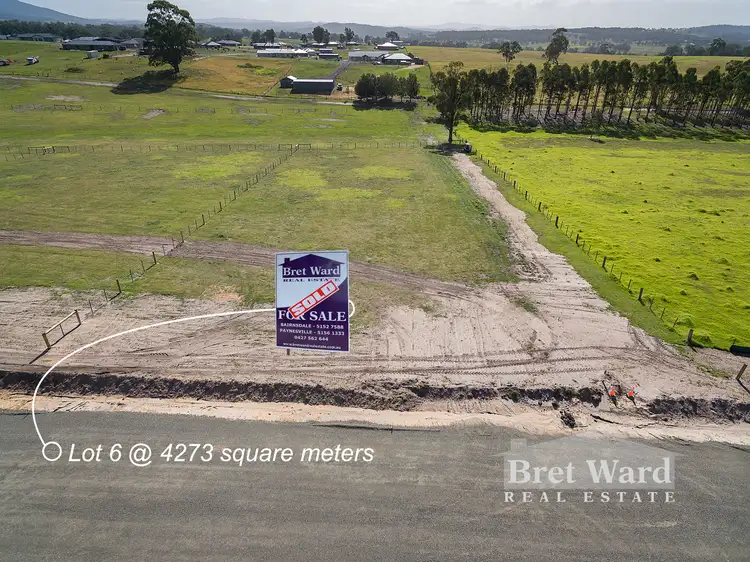 Main view of Homely land listing, Lot 6 Hamilton Dr, Wy Yung VIC 3875