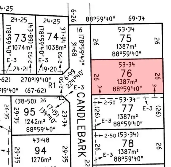 Main view of Homely land listing, Lot 76 Candlebark Drive, Shepparton VIC 3630
