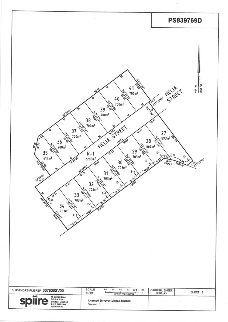 Main view of Homely land listing, 34 Melia Street, Strathfieldsaye VIC 3551