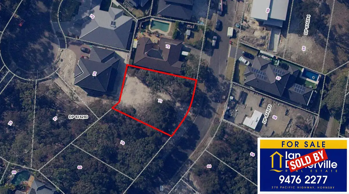 Main view of Homely land listing, 6 Glencoe Close, Berowra NSW 2081