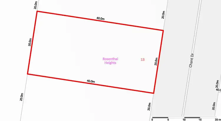 13 Chant Dr, Rosenthal Heights QLD 4370