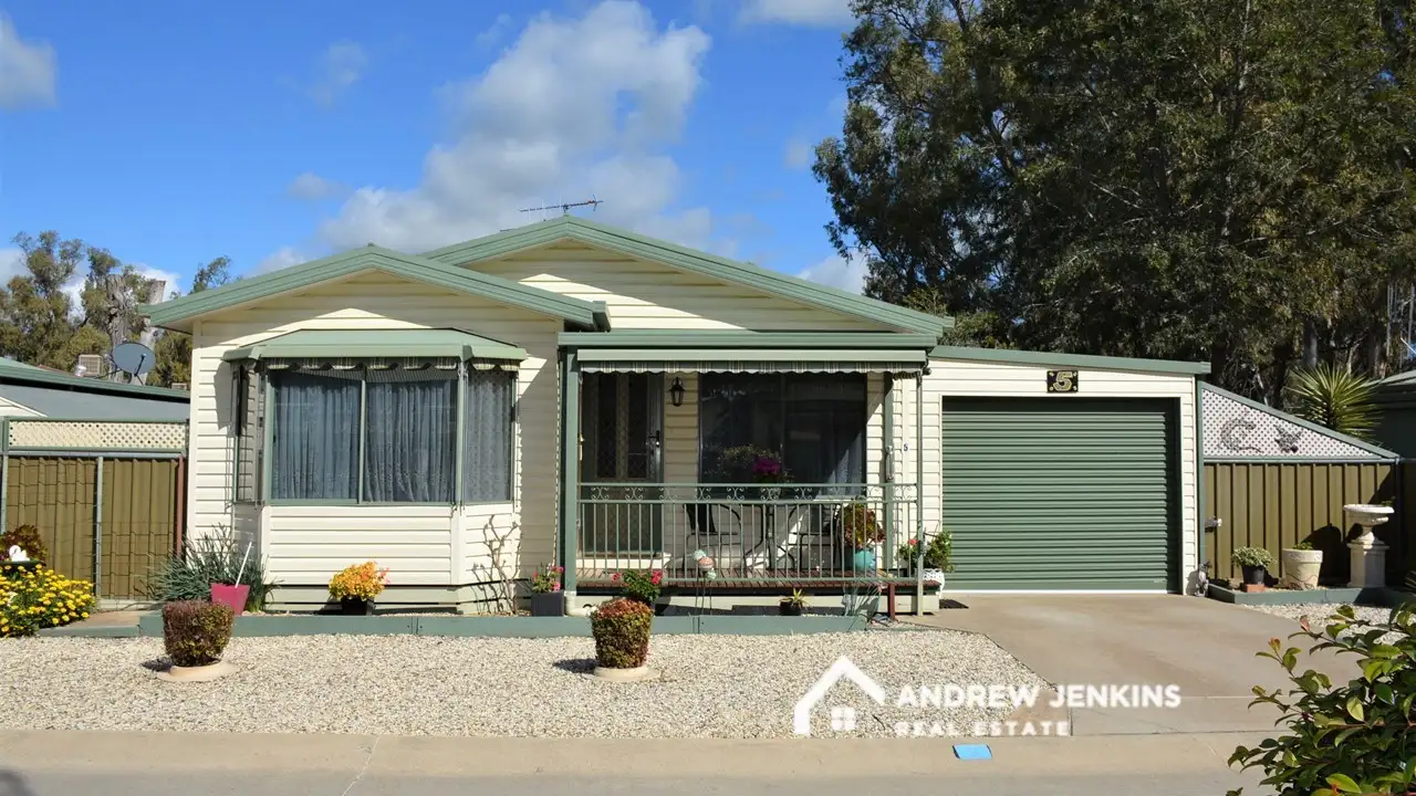 Main view of Homely unit listing, 5 Lakeside Drive, Cobram VIC 3644