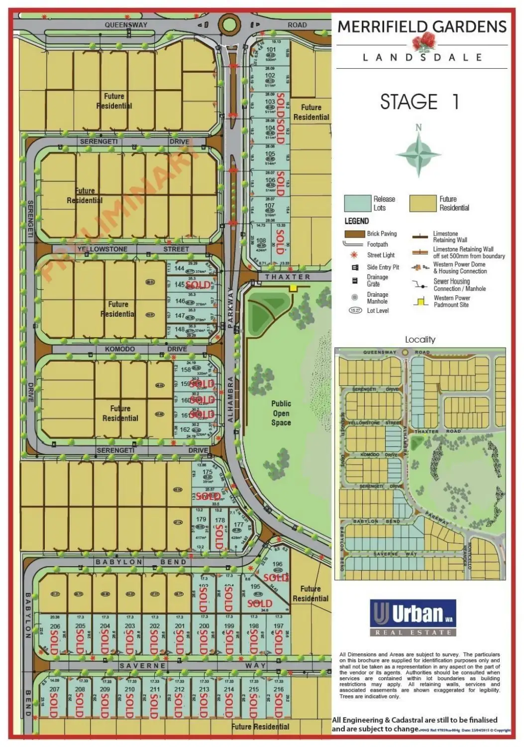 Main view of Homely land listing, L107 Alhambra Parkway, Landsdale WA 6065
