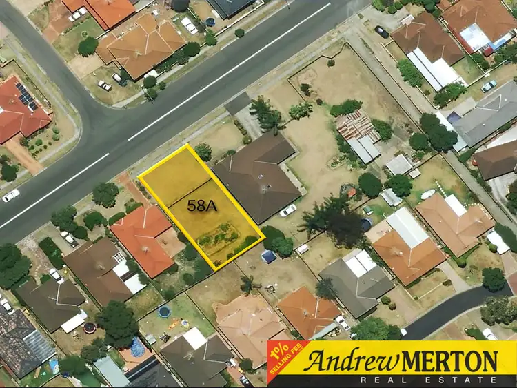 Main view of Homely land listing, 58A Farnham Street, Quakers Hill NSW 2763