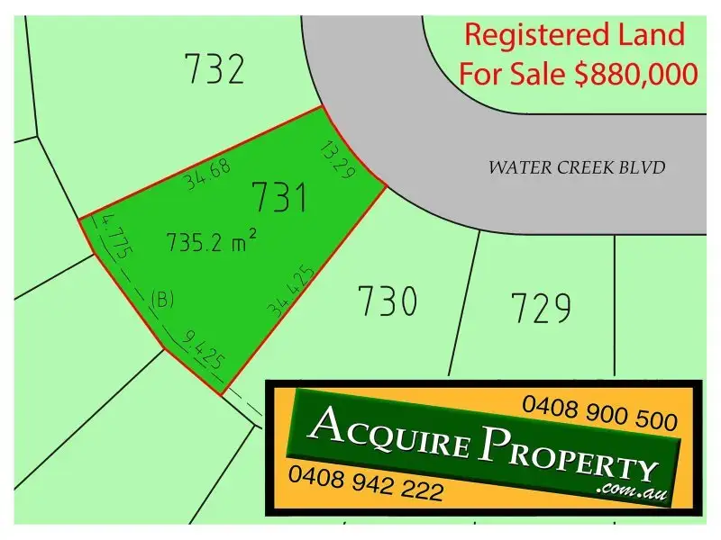 Main view of Homely land listing, 1 Water Creek Boulevard, Kellyville NSW 2155