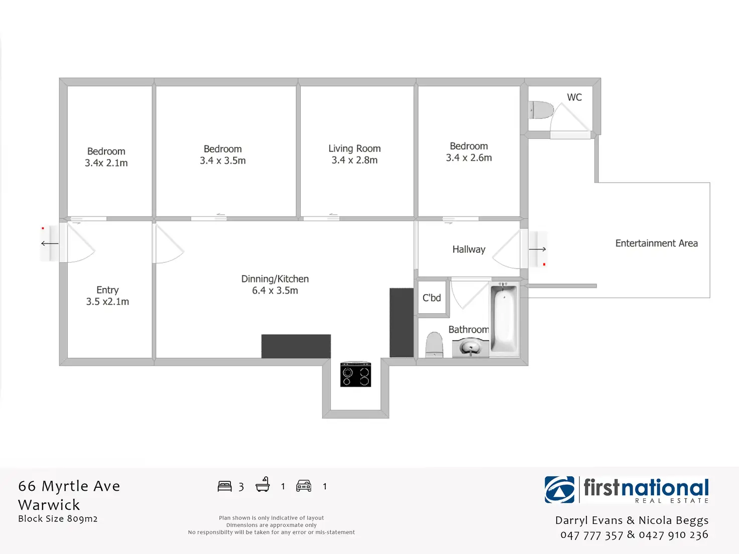 Main view of Homely house listing, 66 Myrtle Ave, Warwick QLD 4370