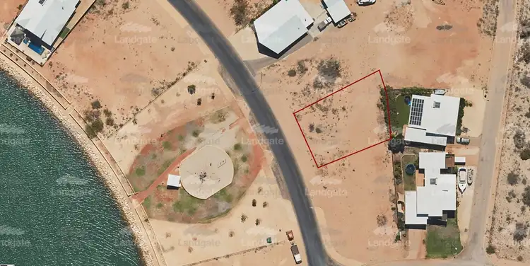 Second view of Homely land listing, 45 Madaffari Drive, Exmouth WA 6707