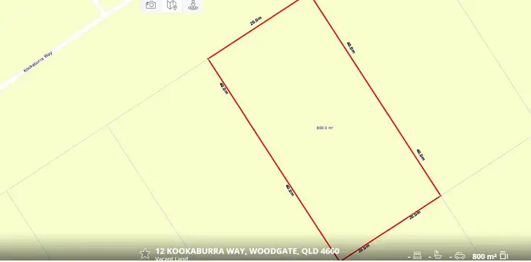 Second view of Homely land listing, 12 Kookaburra Way, Woodgate QLD 4660