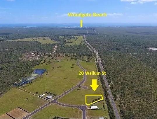 Main view of Homely land listing, 20 Wallum St, Woodgate QLD 4660