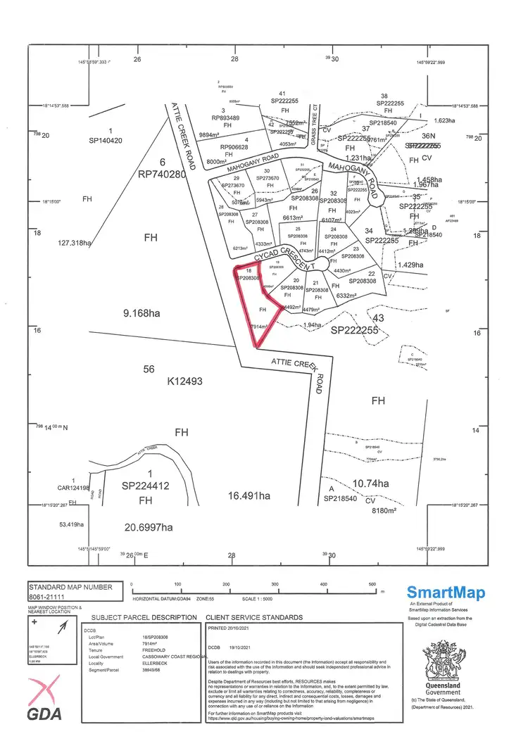 Fourth view of Homely land listing, Lot 18 Cycad Crescent, Ellerbeck QLD 4816