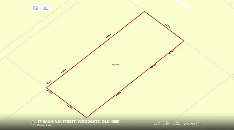 Second view of Homely land listing, 17 Bauhinia St, Woodgate QLD 4660