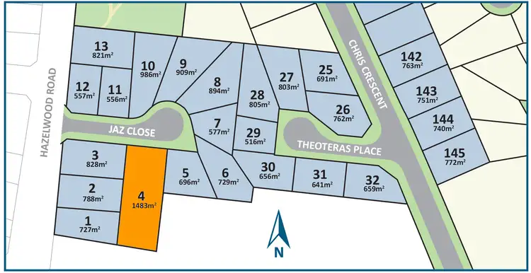 Main view of Homely land listing, Lot 4 Astoria Park, Traralgon VIC 3844