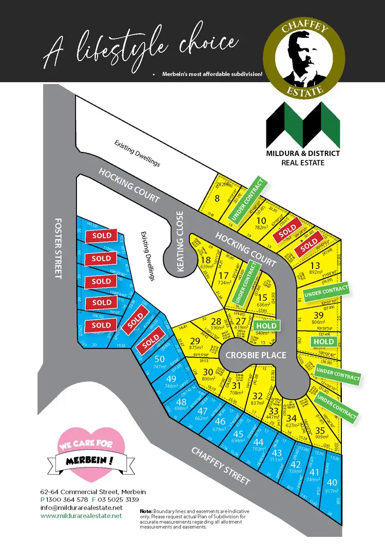 Second view of Homely land listing, Lot/42 Chaffey St, Merbein VIC 3505