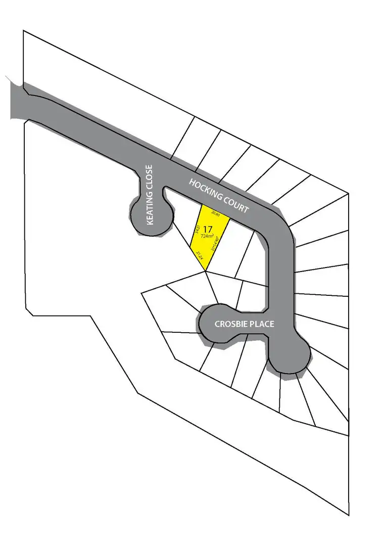 Third view of Homely land listing, Lot/17 Hocking Court, Merbein VIC 3505