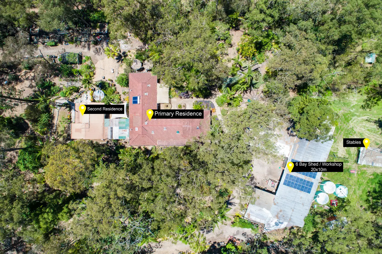 Main view of Homely rural property listing, 1 Natalie Rd, Buccan QLD 4207