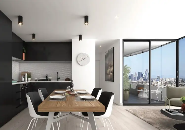 Third view of Homely apartment listing, 906/8 Hopkins Street, Footscray VIC 3011