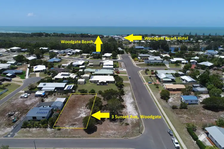 Main view of Homely land listing, 3 Sunset Avenue, Woodgate QLD 4660