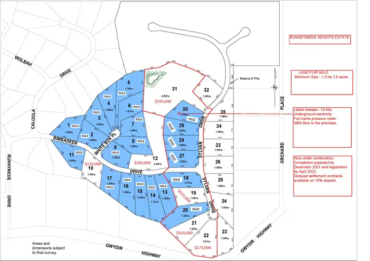 Second view of Homely land listing, Lot 29 'Runnymede Heights' Sylvan Drive, Inverell NSW 2360