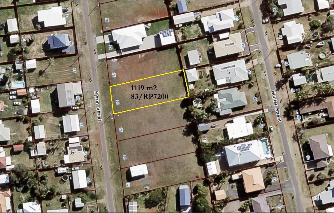 Main view of Homely land listing, 26 Byron St, Burnett Heads QLD 4670
