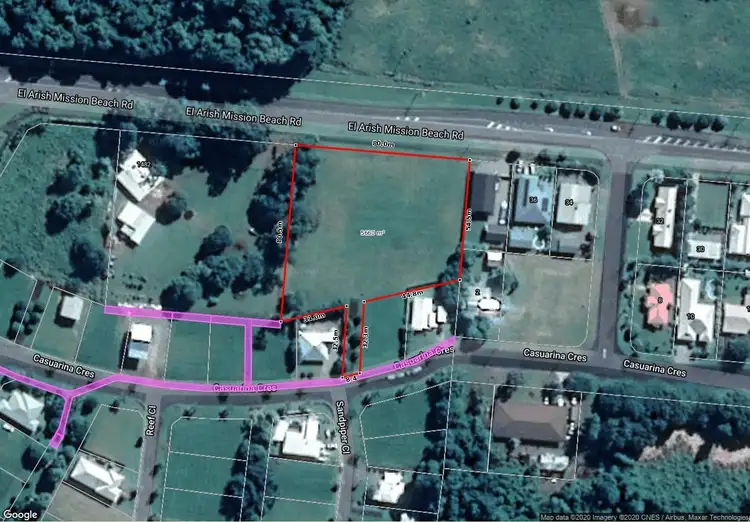 Main view of Homely land listing, LOT999 SEAVIEW STREET, Mission Beach QLD 4852