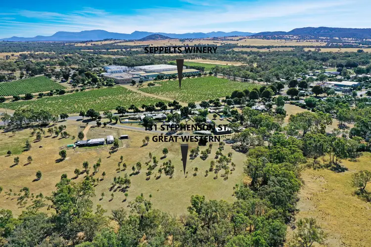Third view of Homely land listing, 131 Stephenson Street, Great Western VIC 3377