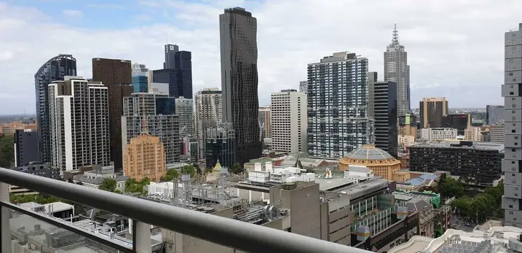 Main view of Homely apartment listing, 2506/8 FRANKLIN STREET, Melbourne VIC 3000